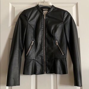 Zara Faux Leather Jacket